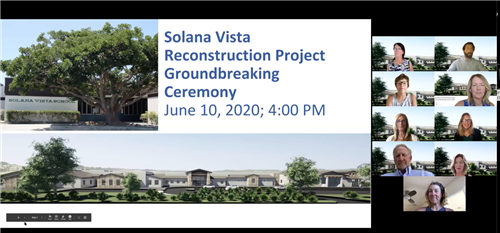 Photo of Zoom webinar 